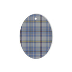 Tweedie Tartan Oval Ornaments, Christmas Tree Ornament, Plaid Christmas Ornaments, Ceramic Oval Christmas Tree Decoration, Tartan Oval Ornaments, Christmas Tree Ornament, Plaid Christmas Ornaments, Ceramic Oval Christmas Tree Decoration