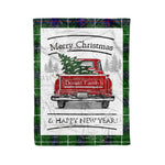 Tartan Blanket Vintage Red Truck with Christmas Tree Family Scottish Clan Donald MacDonald plaid blanket, red plaid blanket, buffalo plaid blanket, green plaid blanket, plaid fleece blanket, blue plaid blanket, red tartan blanket, tartan plaid blanket, black and white plaid blanket, , christmas plaid blanket, orange plaid blanket, tartan plaid throw blanket, pink plaid blanket, brown plaid blanket, buffalo check blanket