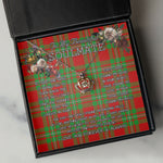 To My Beautiful Soulmate Necklace In Your Eyes I Have Found My Home Clan MacGregor Modern Tartan Crown Pendant Necklace