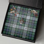 To My Beautiful Soulmate Necklace In Your Eyes I Have Found My Home Clan MacKenzie Dress Ancient Tartan Crown Pendant Necklace