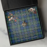 To My Beautiful Soulmate Necklace In Your Eyes I Have Found My Home Clan Baird Ancient Tartan Crown Pendant Necklace