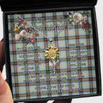 To My Beautiful Soulmate Sunflower Necklace In Your Eyes I Have Found My Home Clan Bell Tartan Jewelry For Girlfriend