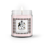 Soy Wax Candle - Buffalo Plaid Candle Borthwick Family Crest Tartan Plaid Soy Wax Candle, oil candle, candle handmade, wax candle, soy wax, nature wax, natural soy wax, natural soy candles, natural candle