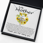 Cross Dancing Necklace - Mom Necklace, To My Mother Necklace Gift For Mom, Mother's Day Necklace From Daughter Son