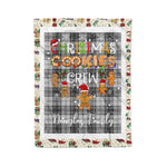 Products Personalized Gift Tartan Plaid Blanket Clan Douglas Grey Modern With Christmas Cookie Baking Crew Christmas Gift Blanket, Plaid Blanket, Christmas Fleece Blanket, Christmas Blanket, Tartan Blanket, Scottish Blanket, Scotland Blanket, Family Name Blanket, Custom Blanket, Personalized Blanket