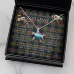 Sea Turtle Necklace To My Beautiful Soulmate Necklace In Your Eyes I Have Found My Home Clan Denniston Tartan Blue Turtle Necklace