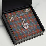 To My Beautiful Soulmate Necklace In Your Eyes I Have Found My Home Clan Fraser Ancient Tartan Rising Phoenix Necklace
