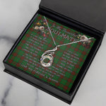 To My Beautiful Soulmate Necklace In Your Eyes I Have Found My Home Clan Maxwell Hunting Tartan Rising Phoenix Necklace