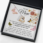 Love Dancing Necklace - Mom Necklace Gift - To My Mom - Gift From Daughter - Mother's Day Necklace