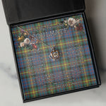 To My Beautiful Soulmate Necklace In Your Eyes I Have Found My Home Clan MacSporran Tartan Crown Pendant Necklace