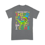 Watch Out Third Grade Here I Come Dinosaurs Back To School Shirt Back To School Gift Dinosaur Birthday Boy Shirt - Scotstee Shop