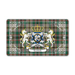 Doormat - Welcome Mat Scottish Craig Ancient Tartan Door Mat, Plaid Doormat