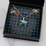 Sea Turtle Necklace To My Beautiful Soulmate Necklace In Your Eyes I Have Found My Home Clan Meldrum Tartan Blue Turtle Necklace