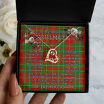 To My Beautiful Soulmate Necklace In Your Eyes I Have Found My Home Clan Burnett Ancient Tartan Forever Love Necklace