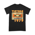 Vintage 1979 Years Old Distressed Birthday Anniversary Birthday Shirt - Scotstee Shop