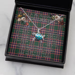 Sea Turtle Necklace To My Beautiful Soulmate Necklace In Your Eyes I Have Found My Home Clan MacFarlane Tartan Blue Turtle Necklace