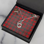 To My Beautiful Soulmate Necklace In Your Eyes I Have Found My Home Clan Binning Tartan Rising Phoenix Necklace