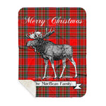 Scotstee Shop Plaid Tartan Blanket With Moose Clan MacBean Plaid Blanket, plaid blanket australia,plaid blanket canada,plaid christmas blanket,plaid fleece sherpa blanket,plaid sherpa blanket canada,plaid sherpa blanket lipstick,plaid sherpa blanket pink,plaid sherpa blanket queen