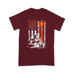 Scotstee Shop - Welder American Flag USA Patriotic Welder 4th Of July Shirt