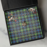 To My Beautiful Soulmate Necklace In Your Eyes I Have Found My Home Clan Watson Ancient Tartan Crown Pendant Necklace