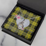 Rising Phoenix Necklace - Valentine Necklace Clan MacLachlan Dress Tartan Gift for Girlfriend, Gift for My Wife Rising Phoenix Necklace