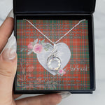 Rising Phoenix Necklace - Valentine Necklace Clan MacDougall Ancient Tartan Gift for Girlfriend, Gift for My Wife Rising Phoenix Necklace
