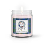 Soy Wax Candle - Buffalo Plaid Candle Clan Badge Cockburn Modern Tartan Plaid Soy Wax Candle, oil candle, candle handmade, wax candle, soy wax, nature wax, natural soy wax, natural soy candles, natural candle