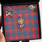 To My Beautiful Soulmate Sunflower Necklace In Your Eyes I Have Found My Home Clan Galloway Tartan Jewelry For Girlfriend