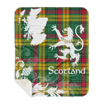 Sherpa Blanket - Tartan Blanket Thistle and Lion Scottish Clan MacMillan Old Ancient Plaid Blanket, plaid sherpa blanket queen,purple sherpa blanket,queen sherpa blanket,queen size sherpa blanket,red sherpa blanket,scottish tartan blankets,sherpa blanket,sherpa christmas blanket