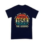 Vintage 1956 The Man Myth Legend 65th Birthday Shirt Mens 65 Years Old Birthday Gifts 1956 Birthday Shirt - Scotstee Shop
