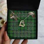 To My Beautiful Soulmate Necklace In Your Eyes I Have Found My Home Clan Kincaid Tartan Forever Love Necklace