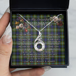 To My Beautiful Soulmate Necklace In Your Eyes I Have Found My Home Clan Ferguson Modern Tartan Rising Phoenix Necklace, valentine necklace, necklace girlfriend, necklace for wife, cute necklaces for girlfriend, jewelry for girlfriend, to my soulmate necklace, to my future wife necklace, heart necklace for girlfriend, tartan heart necklace, necklace jewelry, valentines day necklace, valentines necklace for her, valentines day necklace for her, valentine's day necklace for girlfriend,