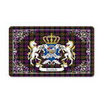 Welcome Mat Scottish Macdonalds Of Donald Modern Clan Badge Tartan Door Mat, Plaid Doormat