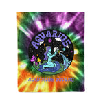 Scotstee Shop - Scotstee Shop Blanket Aquarius Zodiac Hippie Fleece Blanket