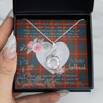 Rising Phoenix Necklace - Valentine Necklace Clan Fraser Ancient Tartan Gift for Girlfriend, Gift for My Wife Rising Phoenix Necklace