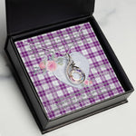 Rising Phoenix Necklace - Valentine Necklace Clan Dunlop Dress Tartan Gift for Girlfriend, Gift for My Wife Rising Phoenix Necklace