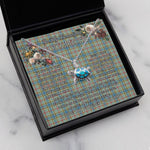Sea Turtle Necklace To My Beautiful Soulmate Necklace In Your Eyes I Have Found My Home Clan Balfour Tartan Blue Turtle Necklace