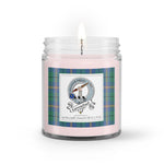 Soy Wax Candle - Buffalo Plaid Candle Clan Badge Carmichael Ancient Tartan Plaid Soy Wax Candle, oil candle, candle handmade, wax candle, soy wax, nature wax, natural soy wax, natural soy candles, natural candle