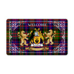 Doormat - Tartan Door Mat The Family Donaldson Welcome Mat, Plaid Doormat Scottish