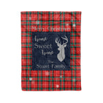 Scotstee Shop Tartan Plaid Christmas Fleece Blankets Clan Stuart of Bute Plaid Blanket