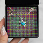 Sea Turtle Necklace To My Beautiful Soulmate Necklace In Your Eyes I Have Found My Home Clan Clephane Tartan Blue Turtle Necklace, Valentine Necklace Gift for Girlfriend Clan Mitchell Ancient Tartan Sunflower Pendant Necklace, Scottish Tartan Jewelry, valentine necklace, necklace girlfriend, necklace for wife, cute necklaces for girlfriend, jewelry for girlfriend, to my soulmate necklace, to my future wife necklace