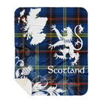 Sherpa Blanket - Tartan Blanket Thistle and Lion Scottish Clan Grewar Plaid Blanket, plaid sherpa blanket queen,purple sherpa blanket,queen sherpa blanket,queen size sherpa blanket,red sherpa blanket,scottish tartan blankets,sherpa blanket,sherpa christmas blanket