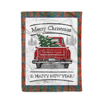 Tartan Blanket Vintage Red Truck with Christmas Tree Family Scottish Clan Matheson Ancient plaid blanket, red plaid blanket, buffalo plaid blanket, green plaid blanket, plaid fleece blanket, blue plaid blanket, red tartan blanket, tartan plaid blanket, black and white plaid blanket, , christmas plaid blanket, orange plaid blanket, tartan plaid throw blanket, pink plaid blanket, brown plaid blanket, buffalo check blanket