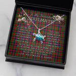 Sea Turtle Necklace To My Beautiful Soulmate Necklace In Your Eyes I Have Found My Home Clan Graham Red Tartan Blue Turtle Necklace