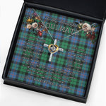 To My Beautiful Soulmate Necklace In Your Eyes I Have Found My Home Clan Morrison Ancient Tartan Cross Dancing Necklace