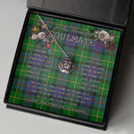 To My Beautiful Soulmate Necklace In Your Eyes I Have Found My Home Clan Tait Tartan Crown Pendant Necklace