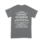 Vintage Born In December 1944 Birthday Gifts Birthday Shirt - Scotstee Shop