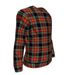 Scotstee Shop Tartan Plaid Sweatshirt, plaid sweatshirt, christmas sweatshirt, christmas sweatshirt womens, mens christmas sweatshirt, buffalo plaid sweatshirt,Clan Stewart Black Sweatshirt