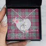 Rising Phoenix Necklace - Valentine Necklace Clan Crawford Ancient Tartan Gift for Girlfriend, Gift for My Wife Rising Phoenix Necklace