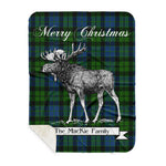 Scotstee Shop Plaid Tartan Blanket With Moose Clan MacKie Plaid Blanket, plaid blanket australia,plaid blanket canada,plaid christmas blanket,plaid fleece sherpa blanket,plaid sherpa blanket canada,plaid sherpa blanket lipstick,plaid sherpa blanket pink,plaid sherpa blanket queen